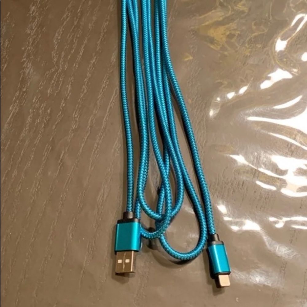 Braided iPhone charger
